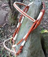 Russet Red Leather Show Bridle