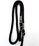 Show reins, braided goat leather