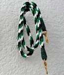 green white and black reins