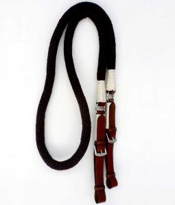 Leather and Rope Reins