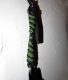 Green and Black Bridle Stitching