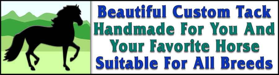 custom handmade horse tack