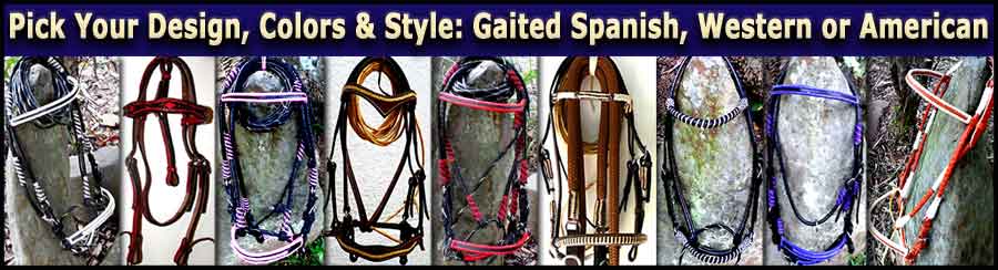 custom handmade horse tack