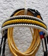 Colombian Flag Bridle Browband