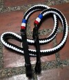 Puerto Rico American Flag Colors on rope reins